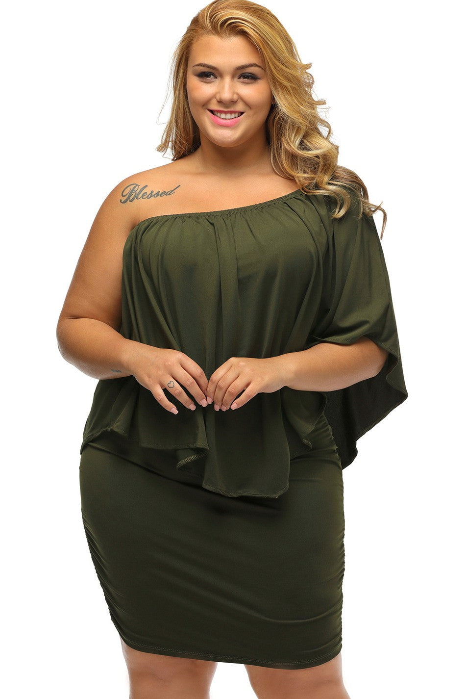 Plus Size Military Dress