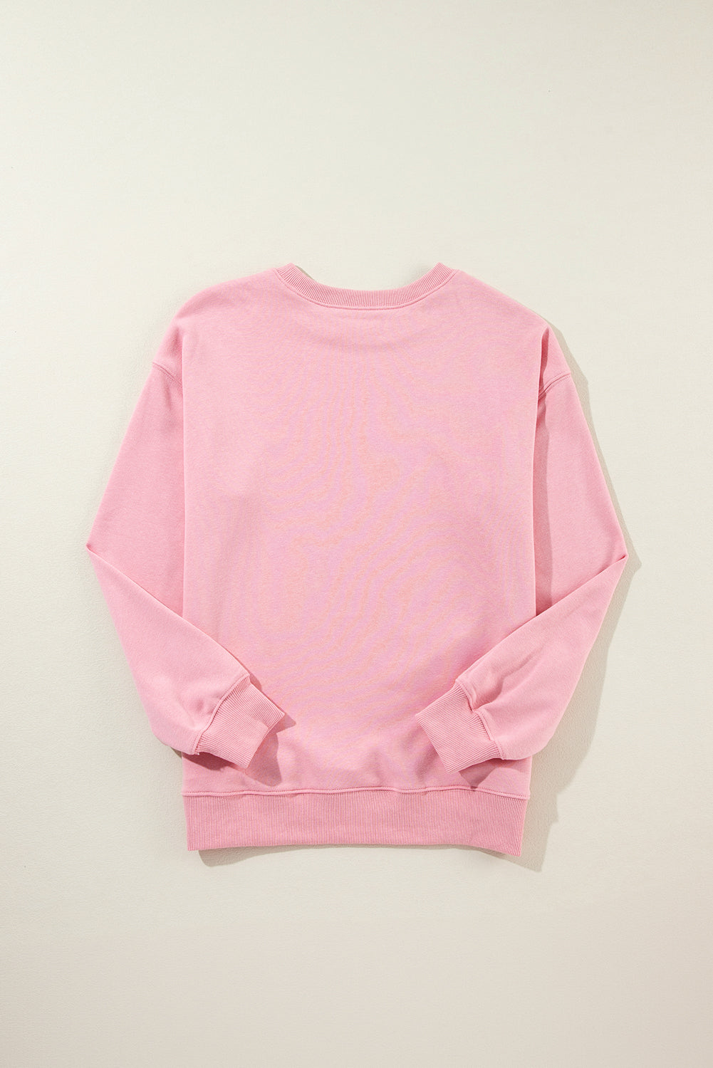 Solid Classic Crewneck Pullover Sweatshirt