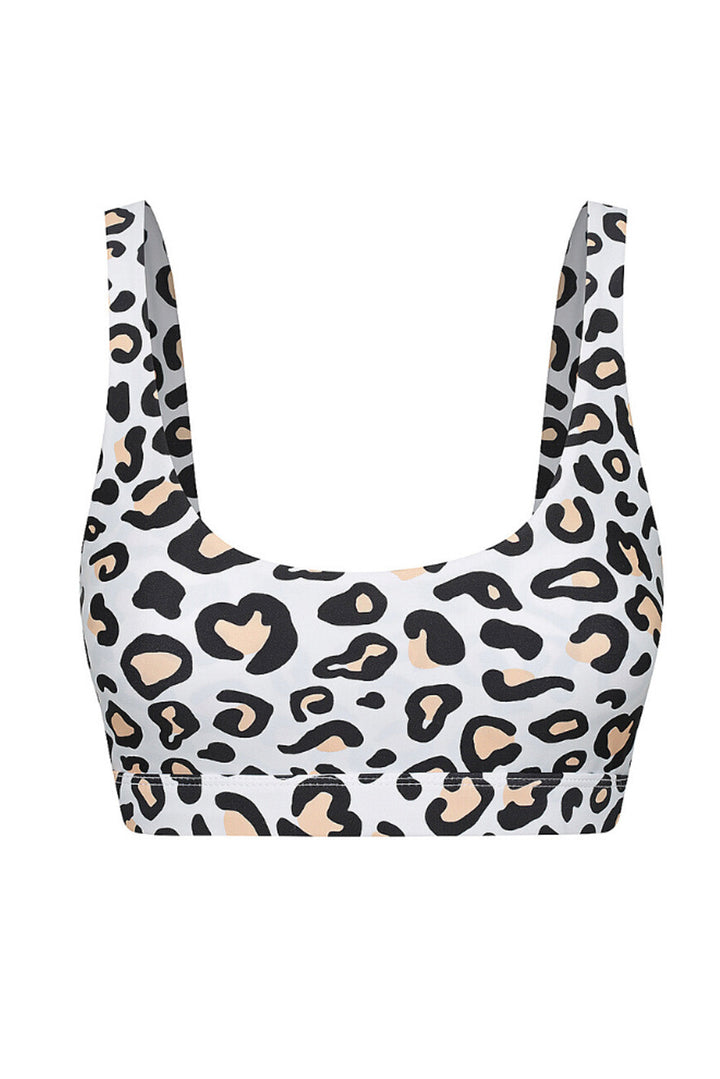 Leopard Bralette High waisted swimsuits