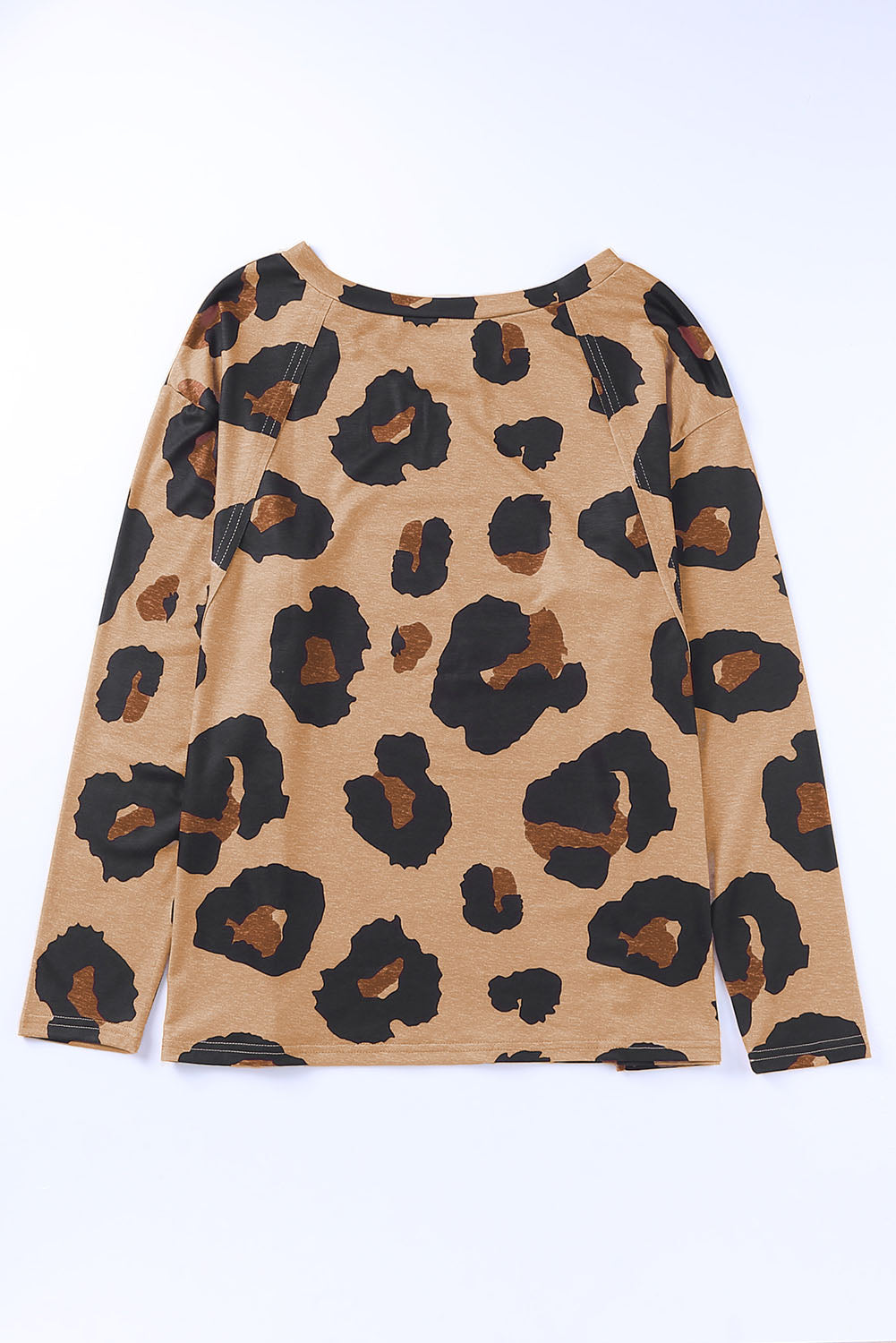 Print Long Sleeve Loose Top