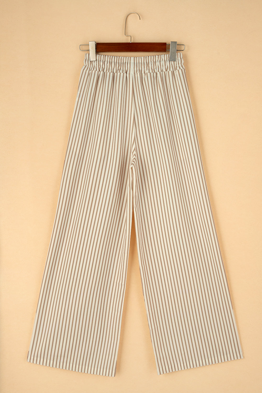 Print Wide Leg Drawstring Pants