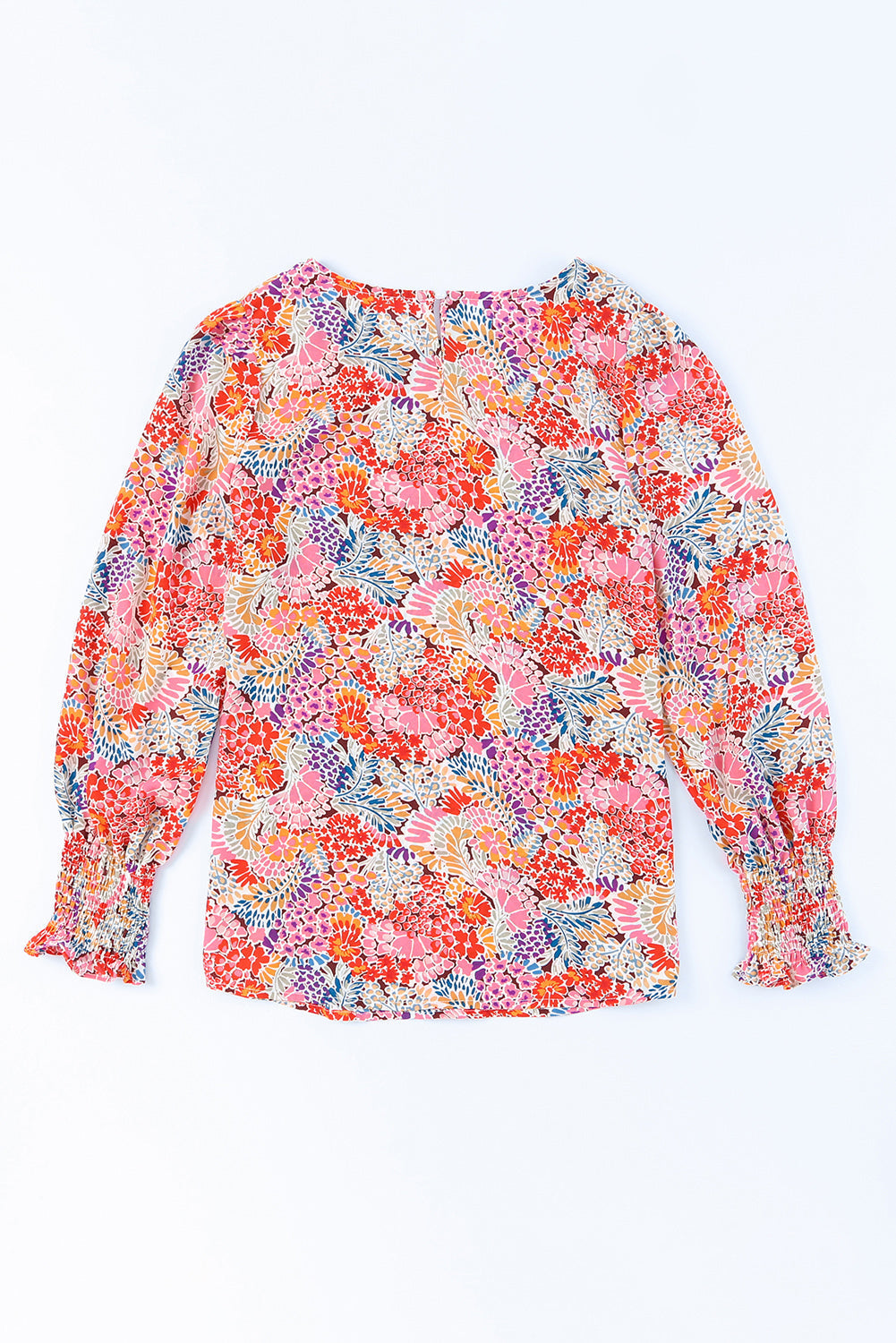 Puff Sleeve Floral Blouse