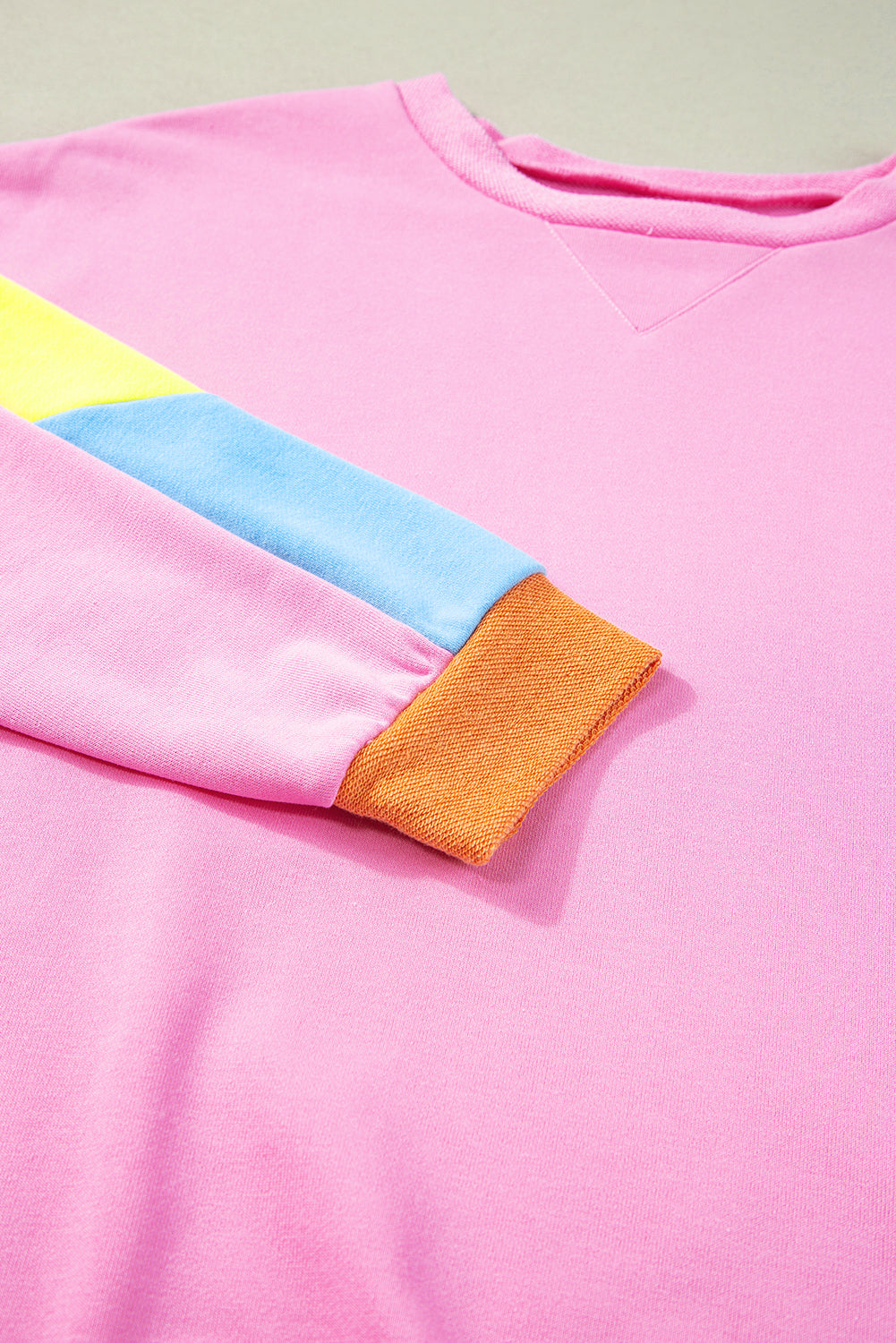 Candy Colorblock French Terry Top