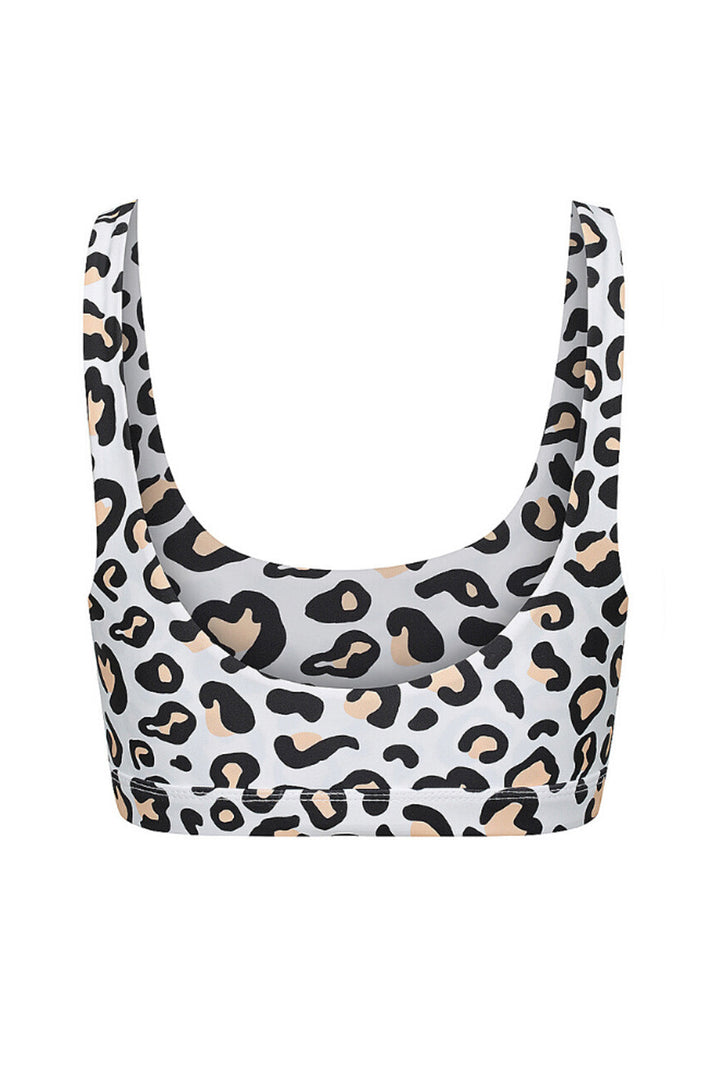 Leopard Bralette High waisted swimsuits